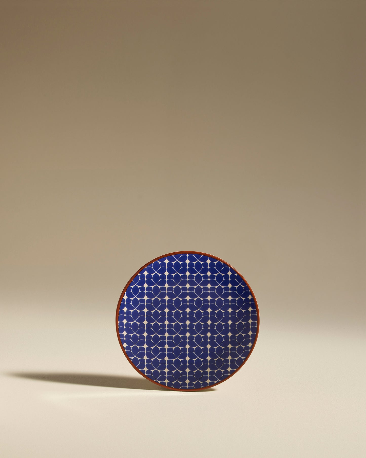 Flore dessert plate - Outremer