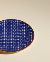 Flore dessert plate - Outremer