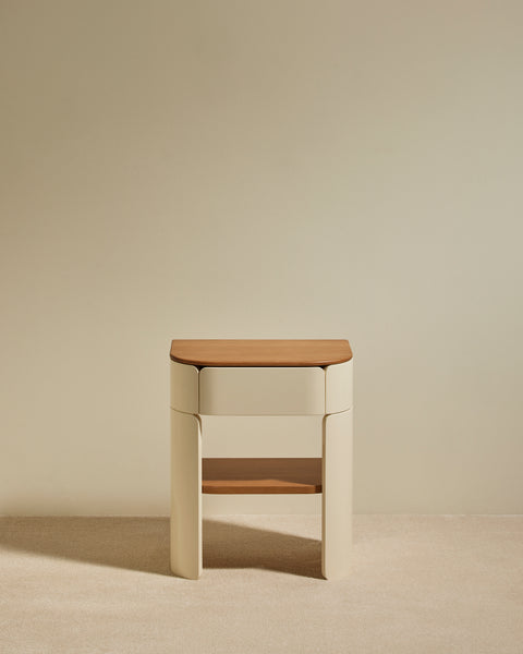 Table de chevet Equilibre - Ecru