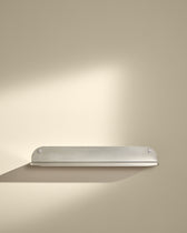 Tokyo wall shelf - Brushed stainless steel