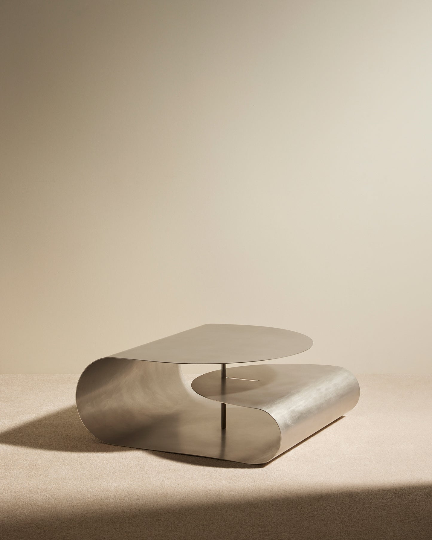 Table basse Gégé - Inox brossé