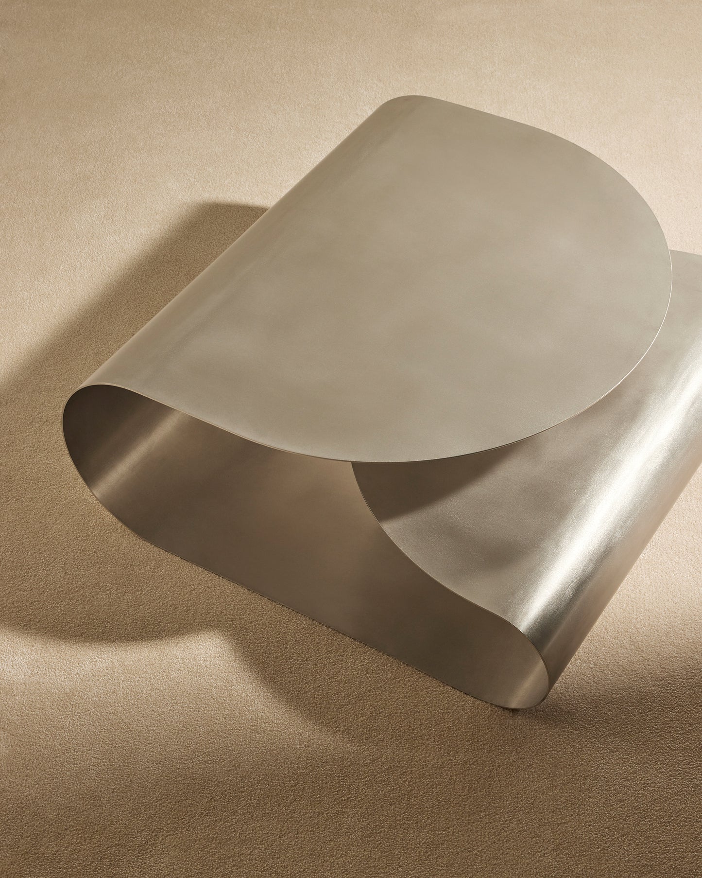 Table basse Gégé - Inox brossé