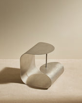Table d'appoint Gégé - Inox brossé