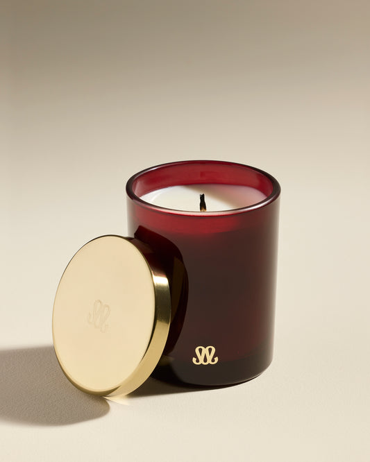 Bougie Stella - Aubépine Verre / Cire 1 - Décoration Design