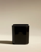 Bougie Facettes - Ambre Noire Céramique / Cire 1 - Décoration Design