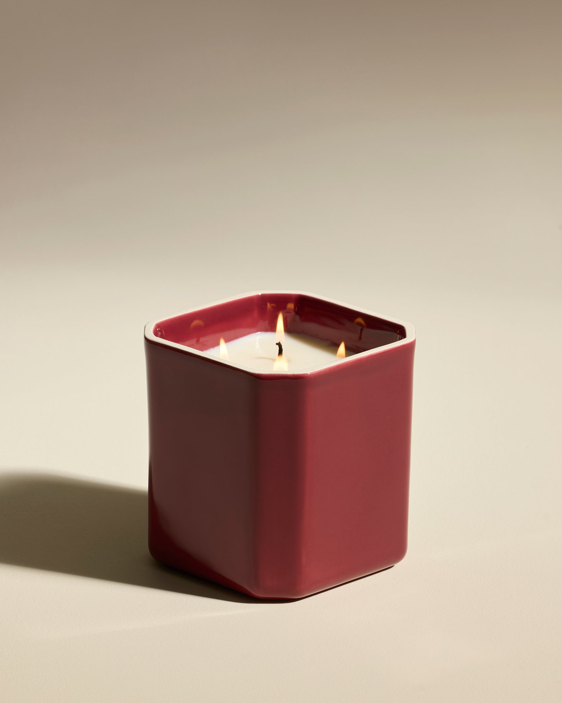 Bougie Facettes - Fleur de Figue  2 - Décoration Design