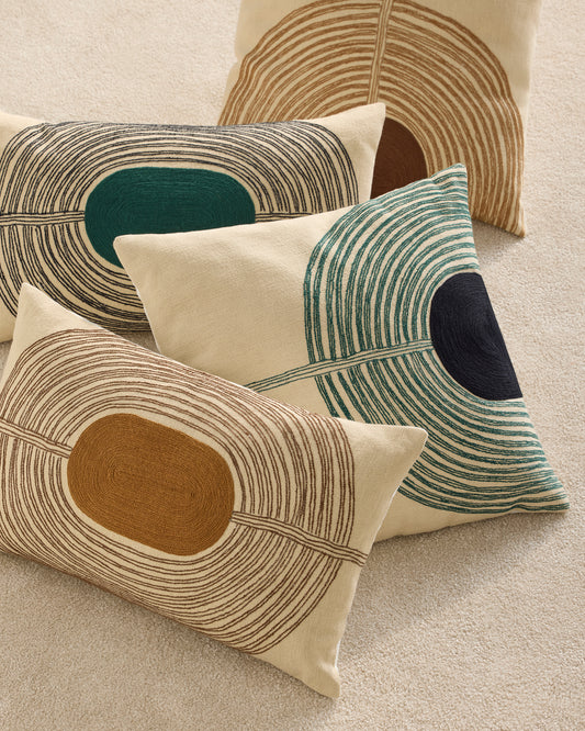 Coussin Mirage -Bleu Sarah  3 - Décoration Design