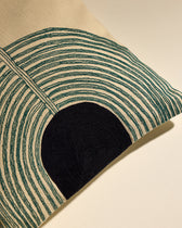 Coussin Mirage - Bleu Sarah  2 - Décoration Design