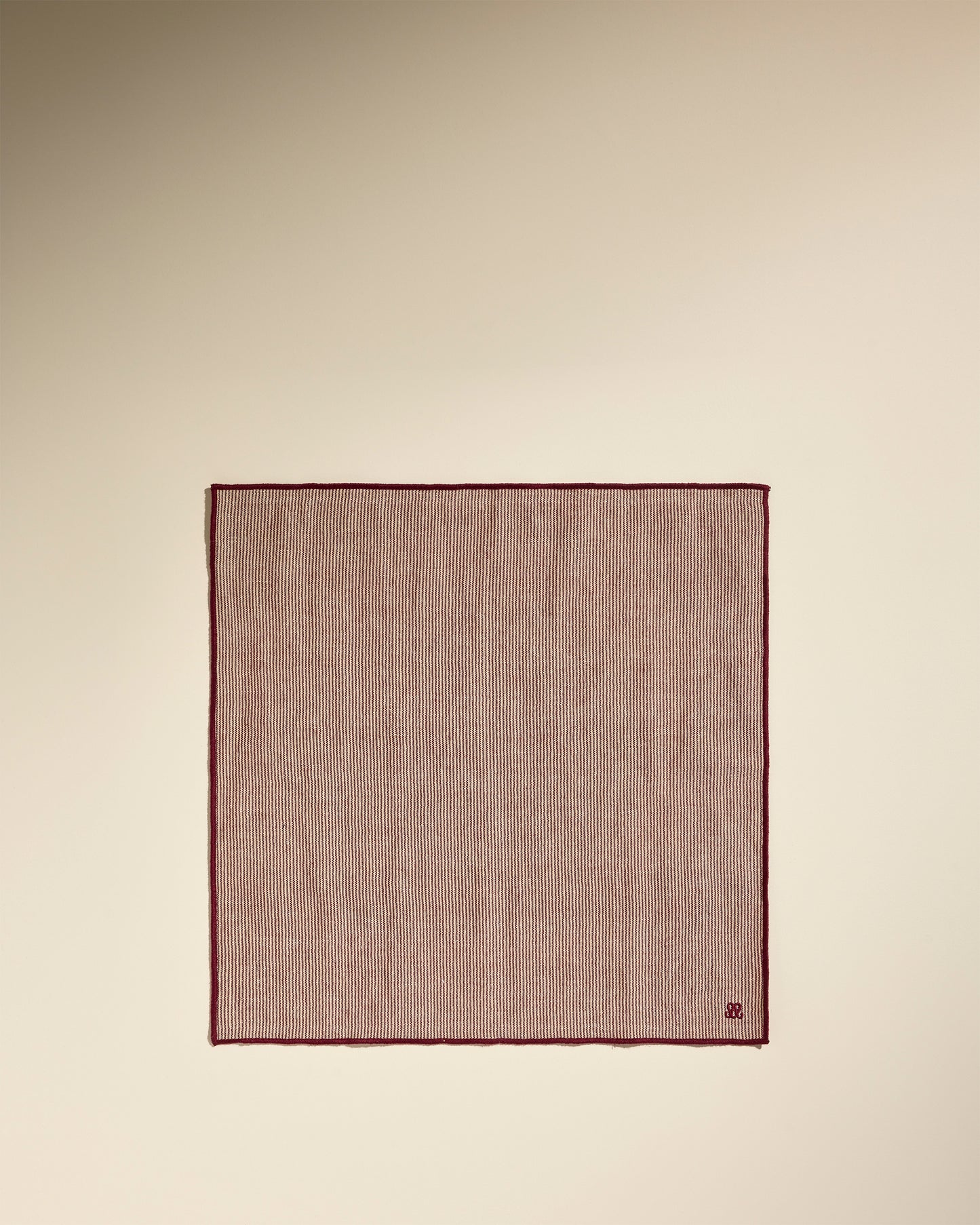Serviette de table tempo - Carmin Carmin 1 - Décoration Design