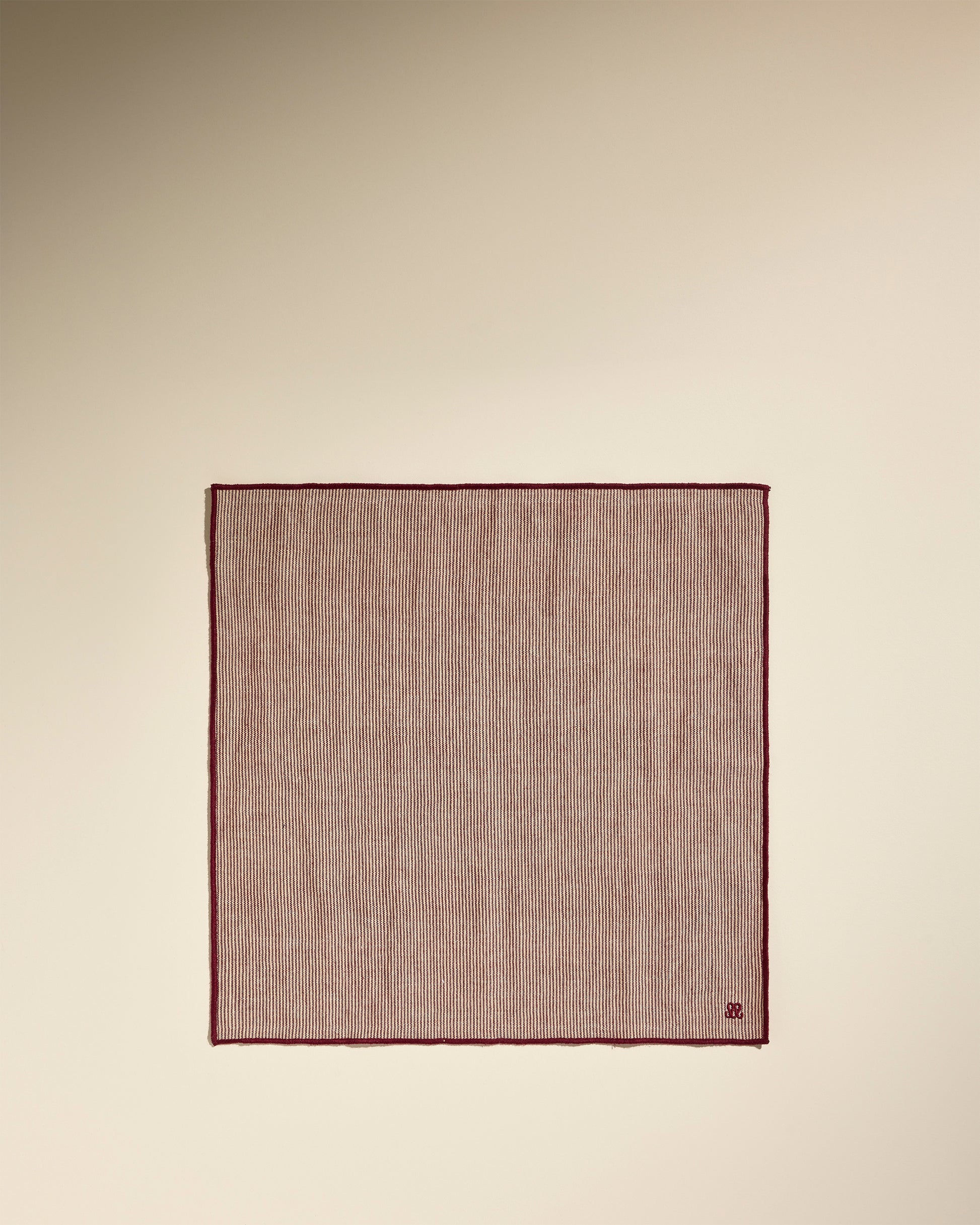 Serviette de table tempo - Carmin Carmin 1 - Décoration Design
