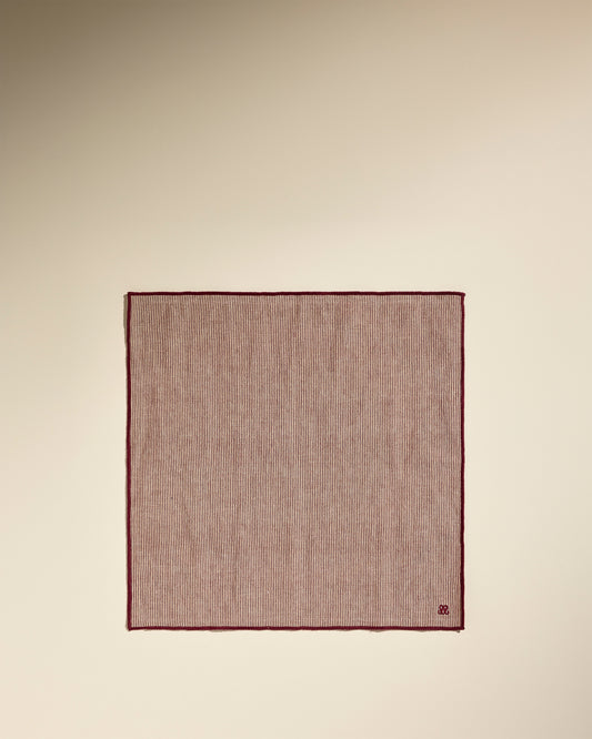 Serviette de table tempo - Carmin Carmin 1 - Décoration Design