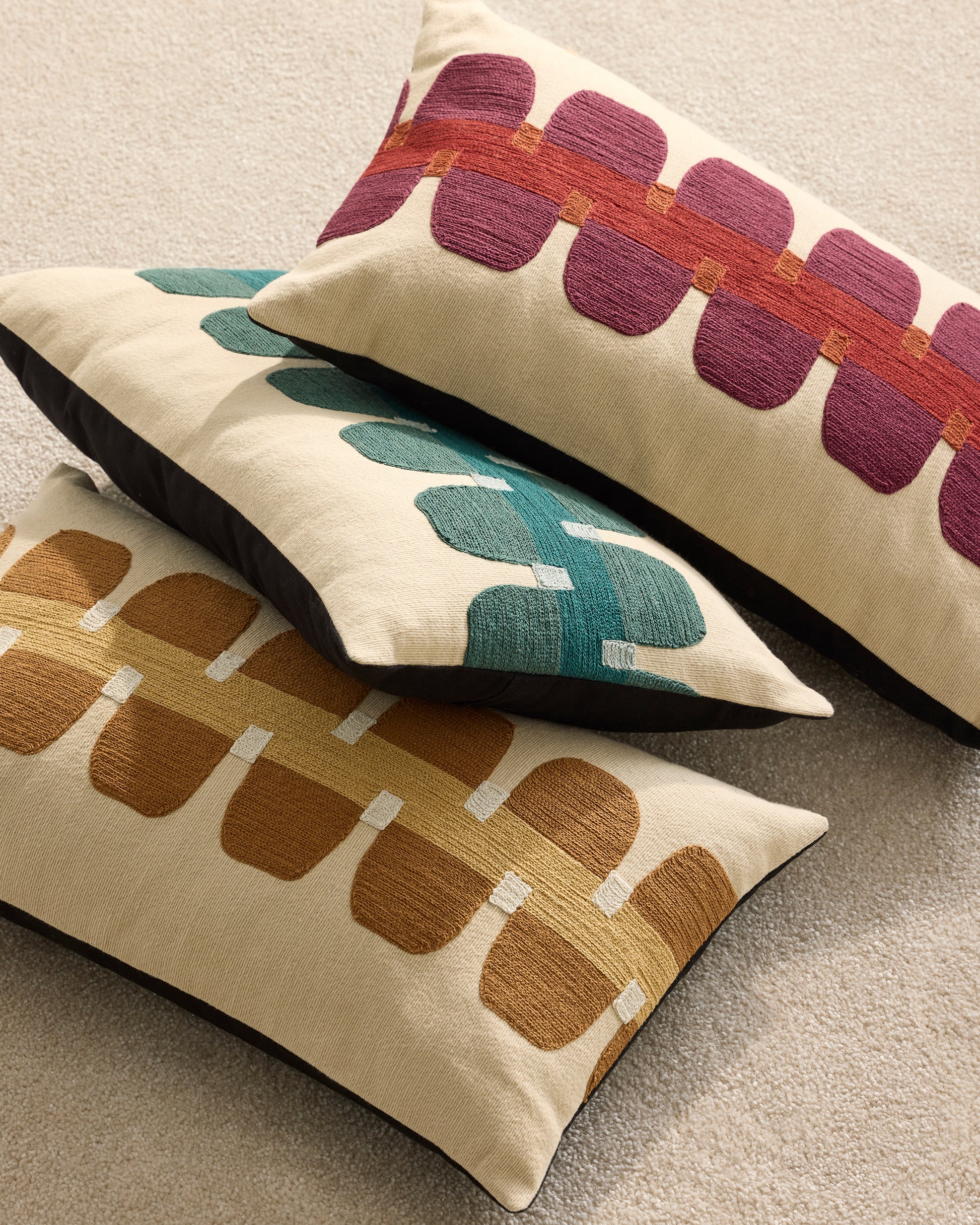 Coussin Cadence - Aubépine  3 - Décoration Design