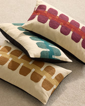 Coussin Cadence - Bleu Sarah  3 - Décoration Design