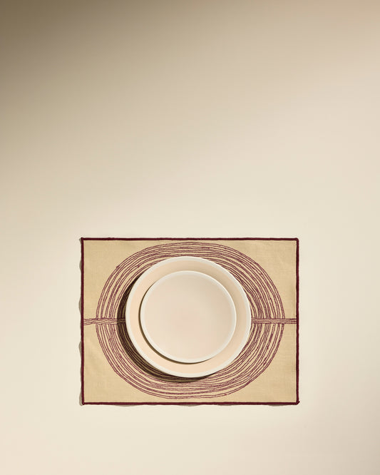 Set de table Mirage - Carmin  3 - Décoration Design