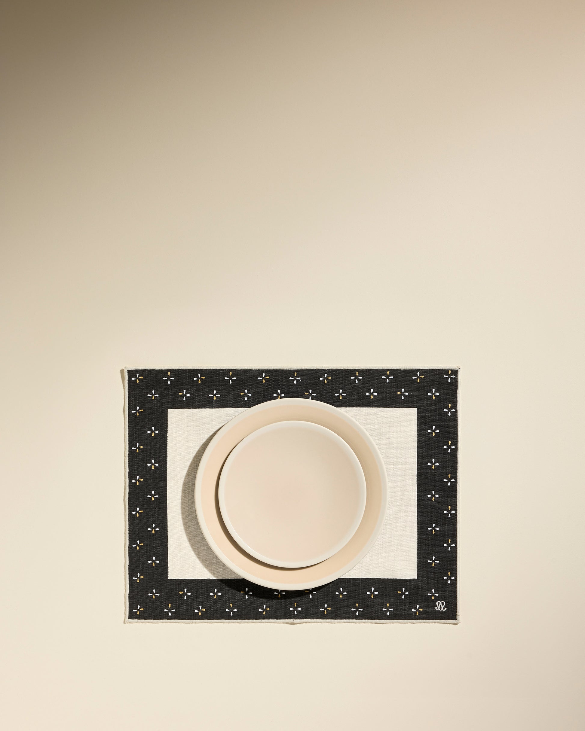 Set de table Murmure - Noir  2 - Décoration Design