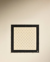 Serviette de table Murmure - Noir Noir 1 - Décoration Design