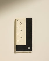 Serviette de table Murmure - Noir  2 - Décoration Design