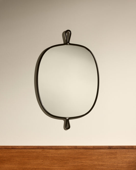 Miroir Arpège - Inox noirci  1 - Décoration Design