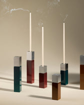 Bougeoir Oscar - Carmin  5 - Décoration Design