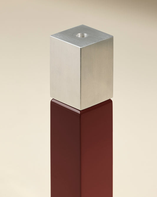 Bougeoir Oscar - Carmin  3 - Décoration Design