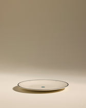 Assiette plate Lueur - Noir/Bleu Sarah