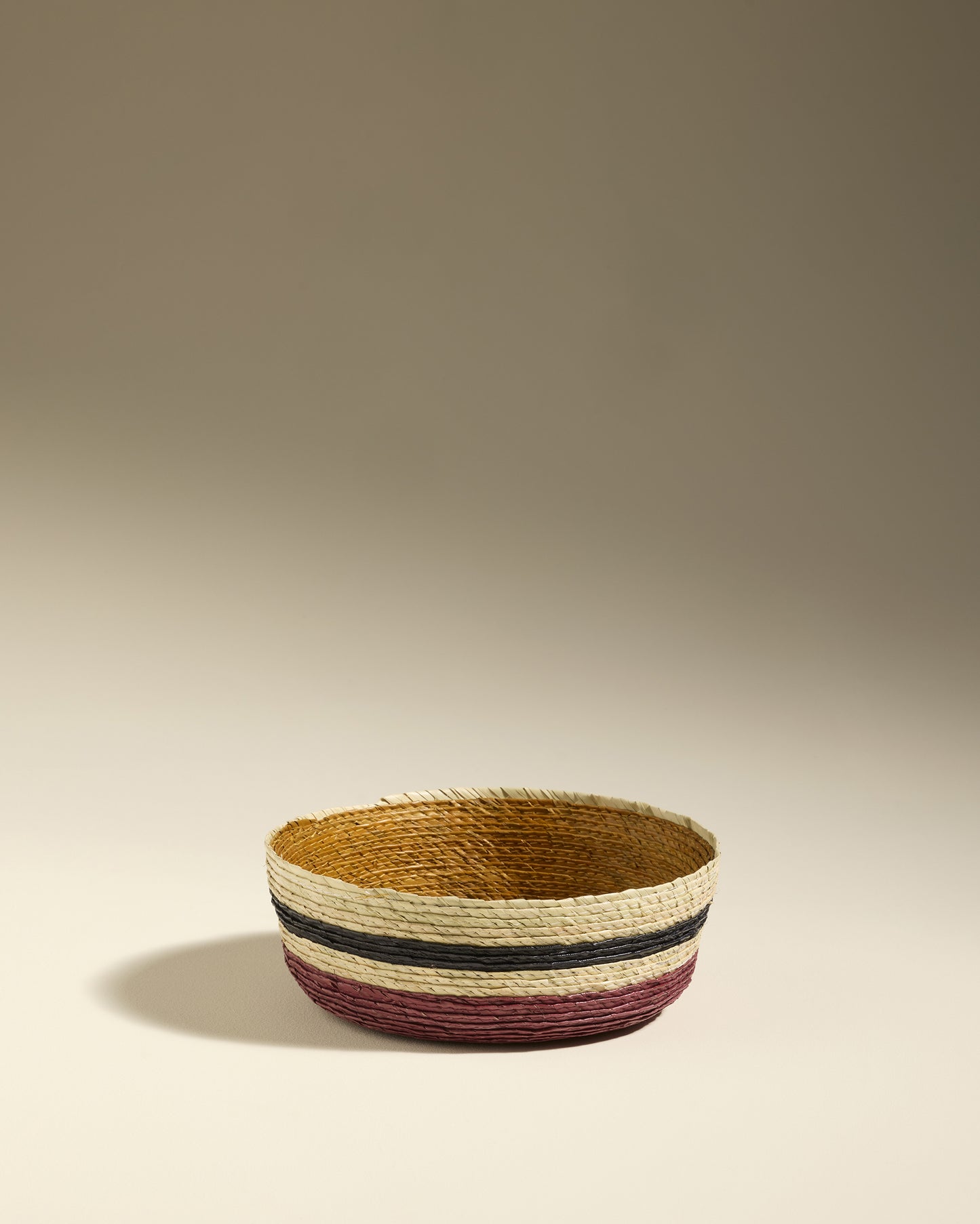 Globe Basket - Ochre/Carmine