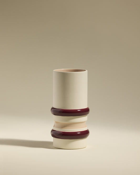 Aquarius vase pink/hawthorn d100xh230