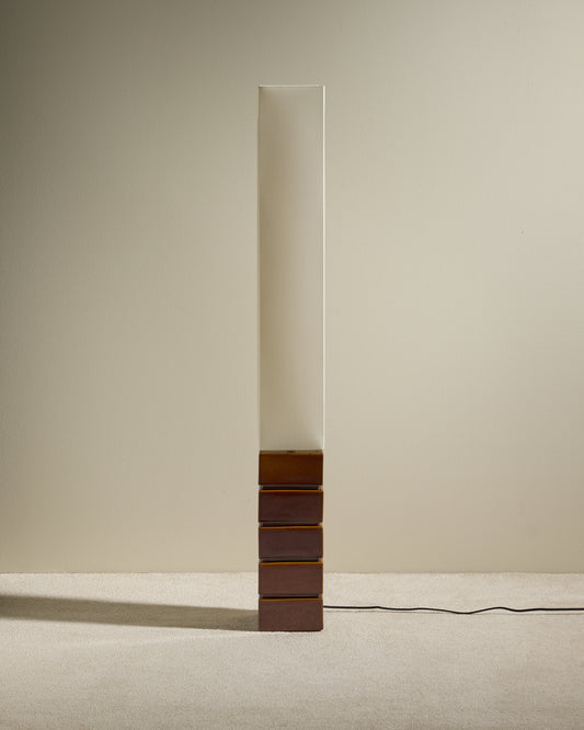 Tower Floor Lamp - Hazelnut