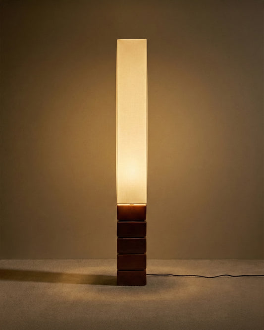 Tower Floor Lamp - Hazelnut