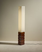 Tower Floor Lamp - Hazelnut