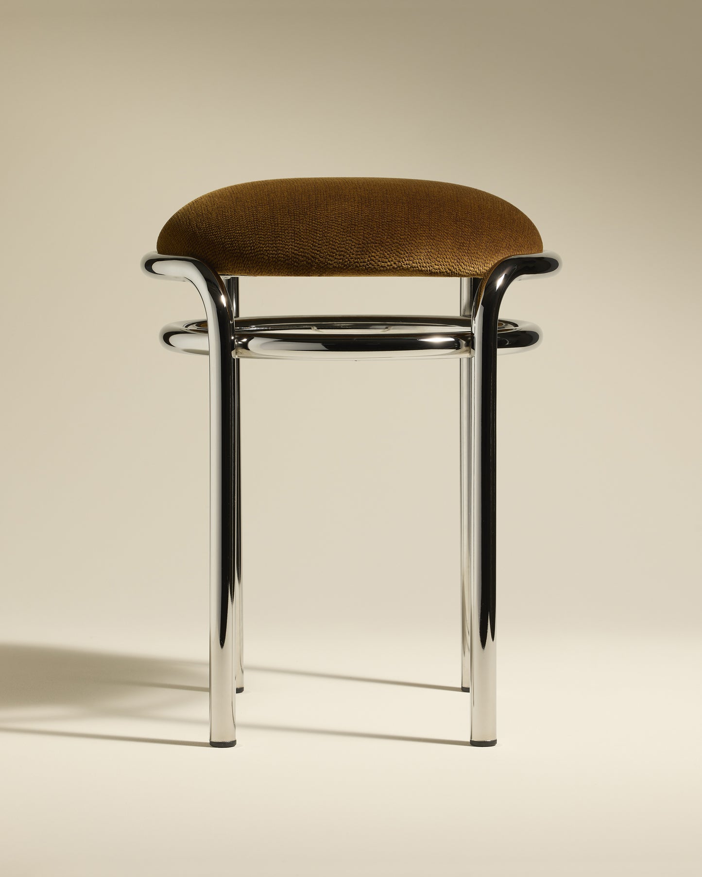 Moon Stool - Chrome