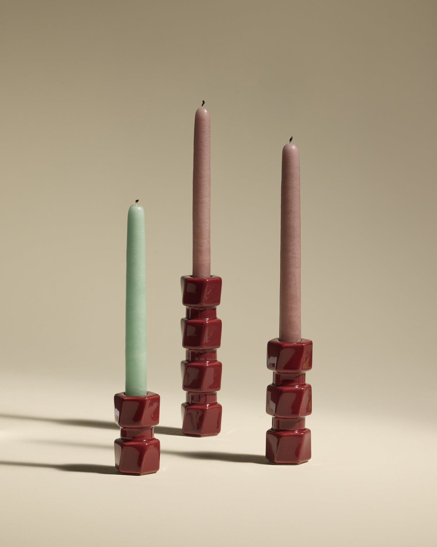 Colonna Candlestick - Carmine