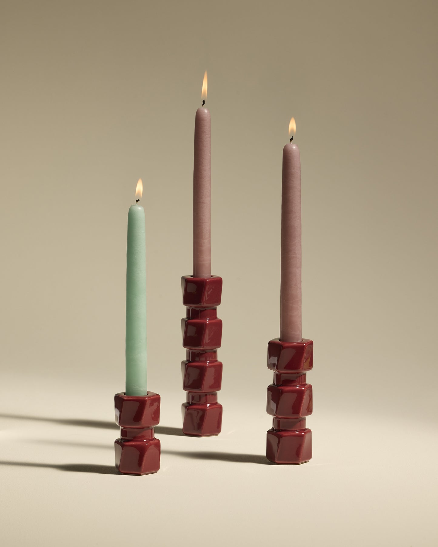 Colonna Candlestick - Carmine