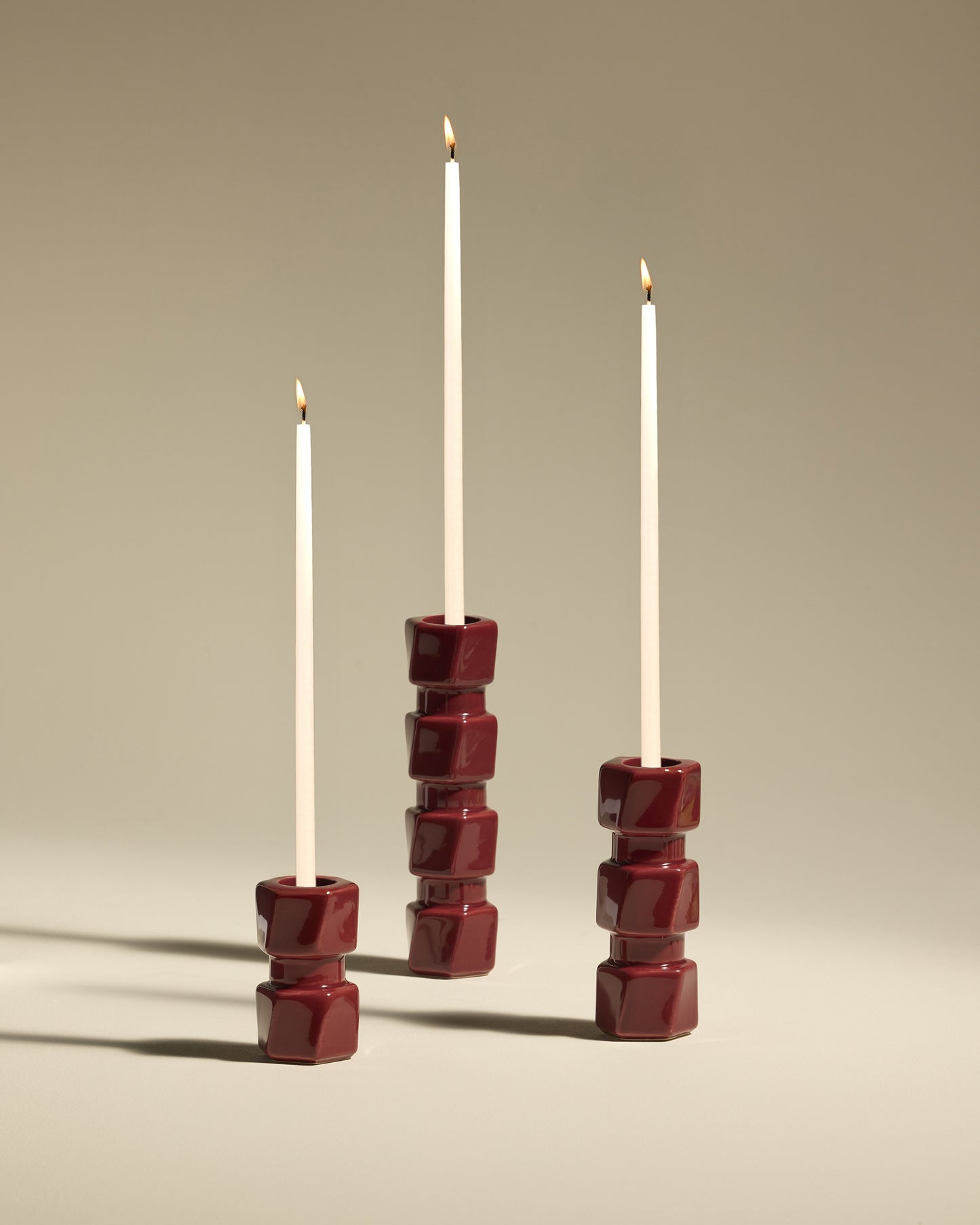 Colonna Candlestick - Carmine