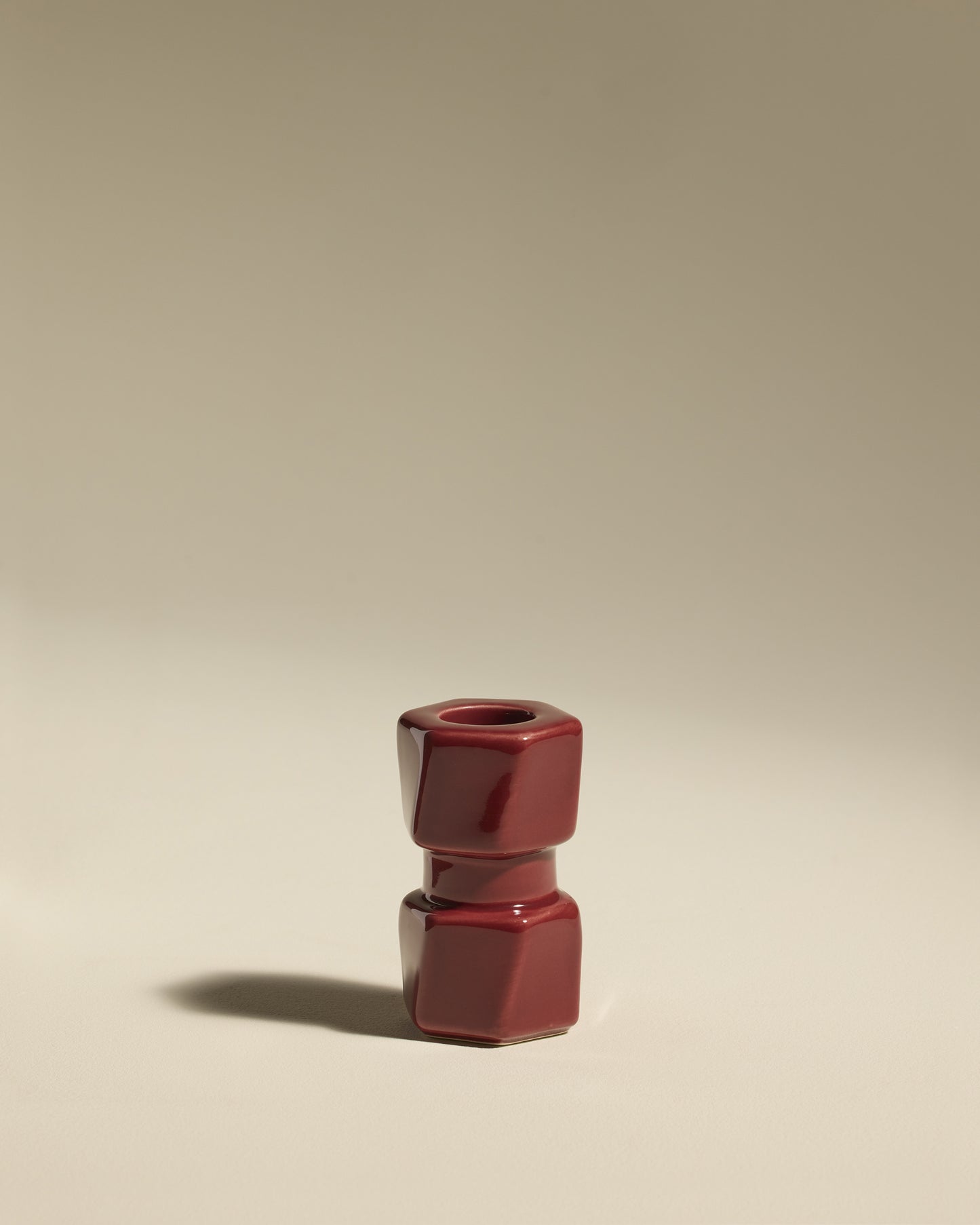 Bougeoir Colonna - Carmin