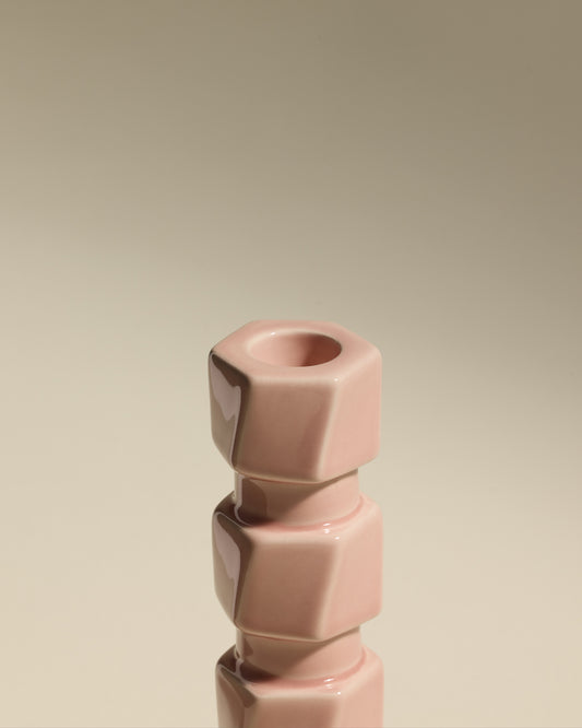 Bougeoir Colonna - Rose