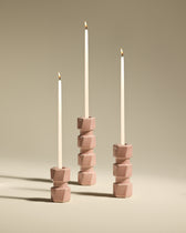 Colonna Candlestick - Pink