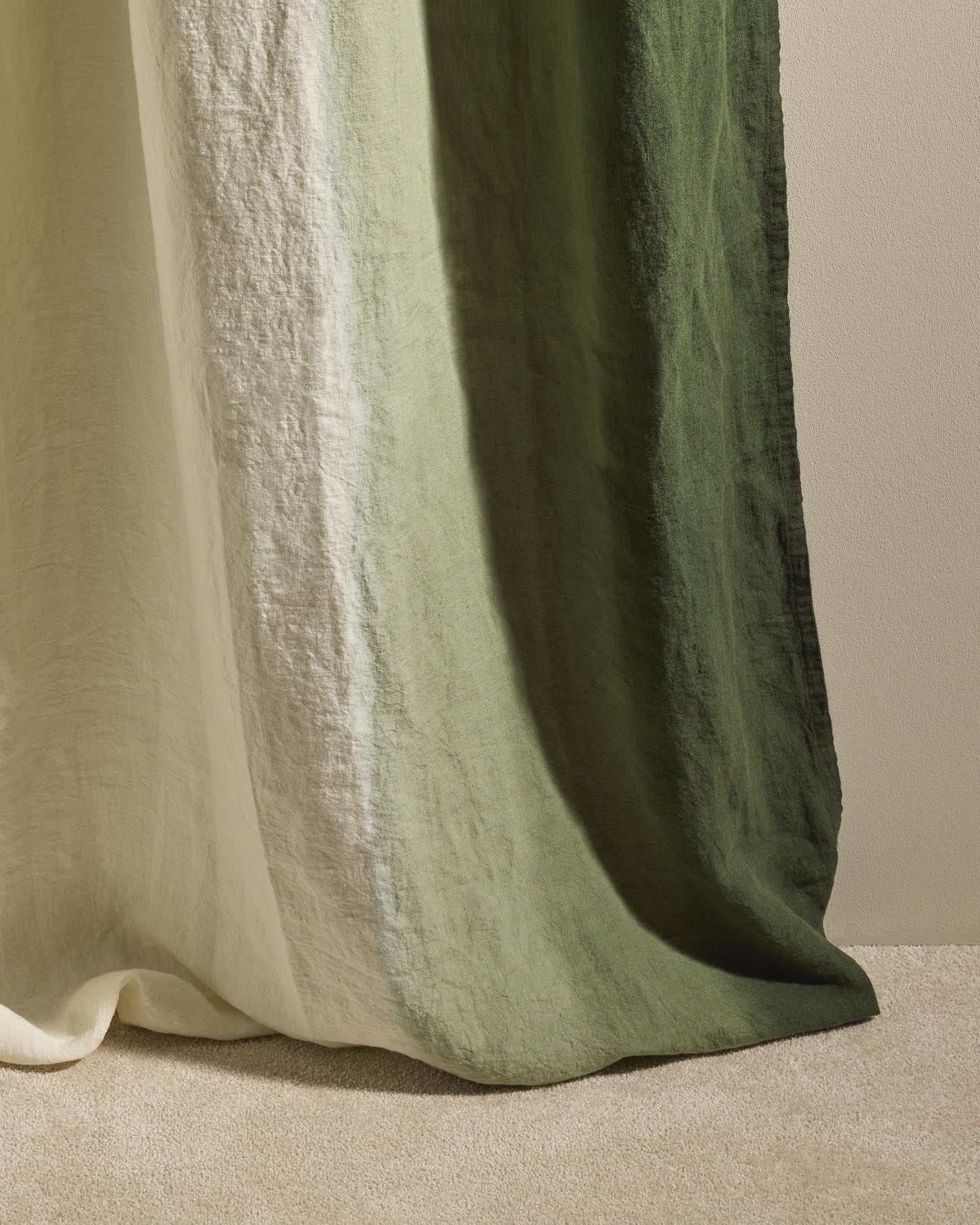 Nappe/ Rideau Dip Dye - Forêt