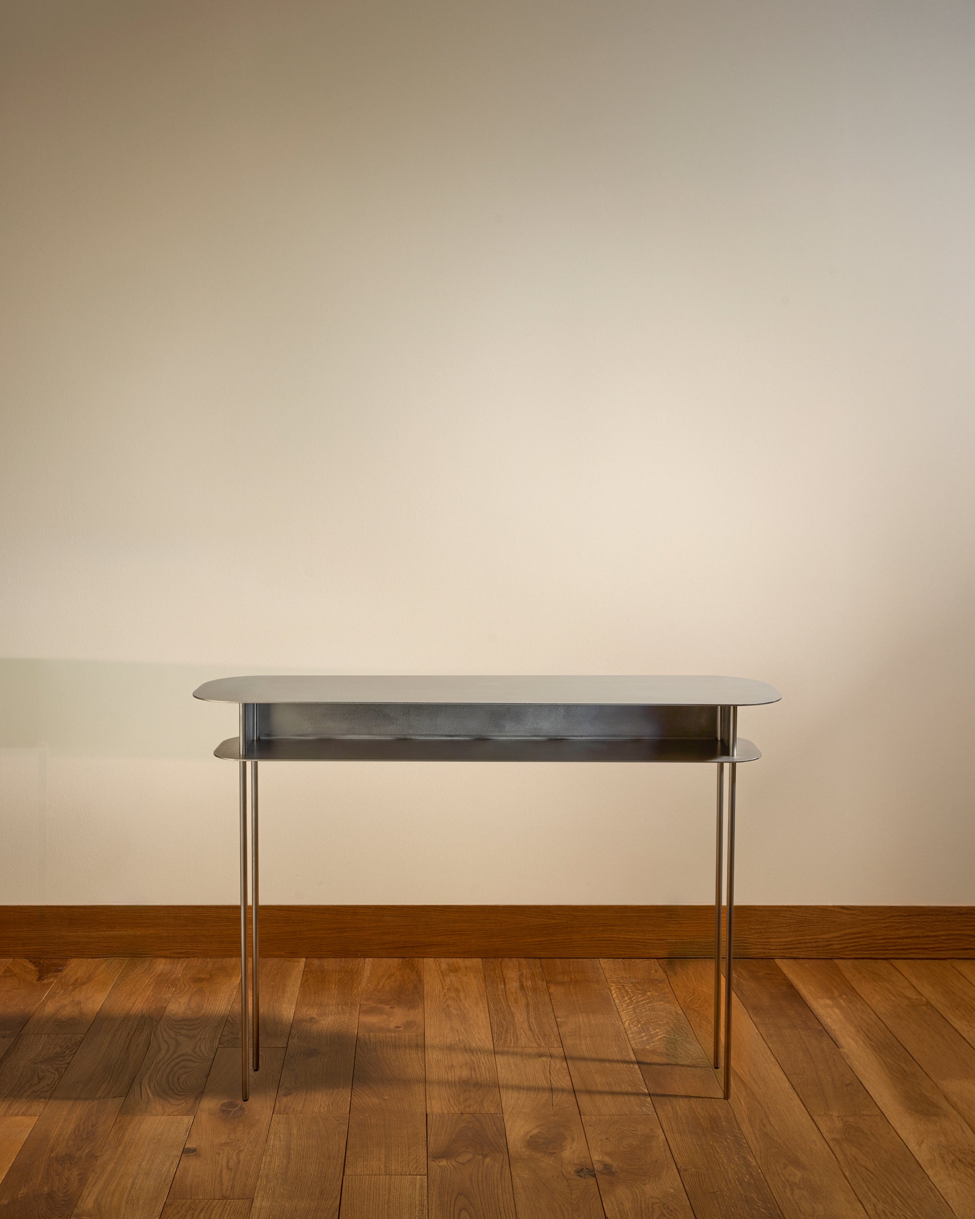 Console Inox Console Tokyo Inox Brossé Petit | Maison Sarah Lavoine