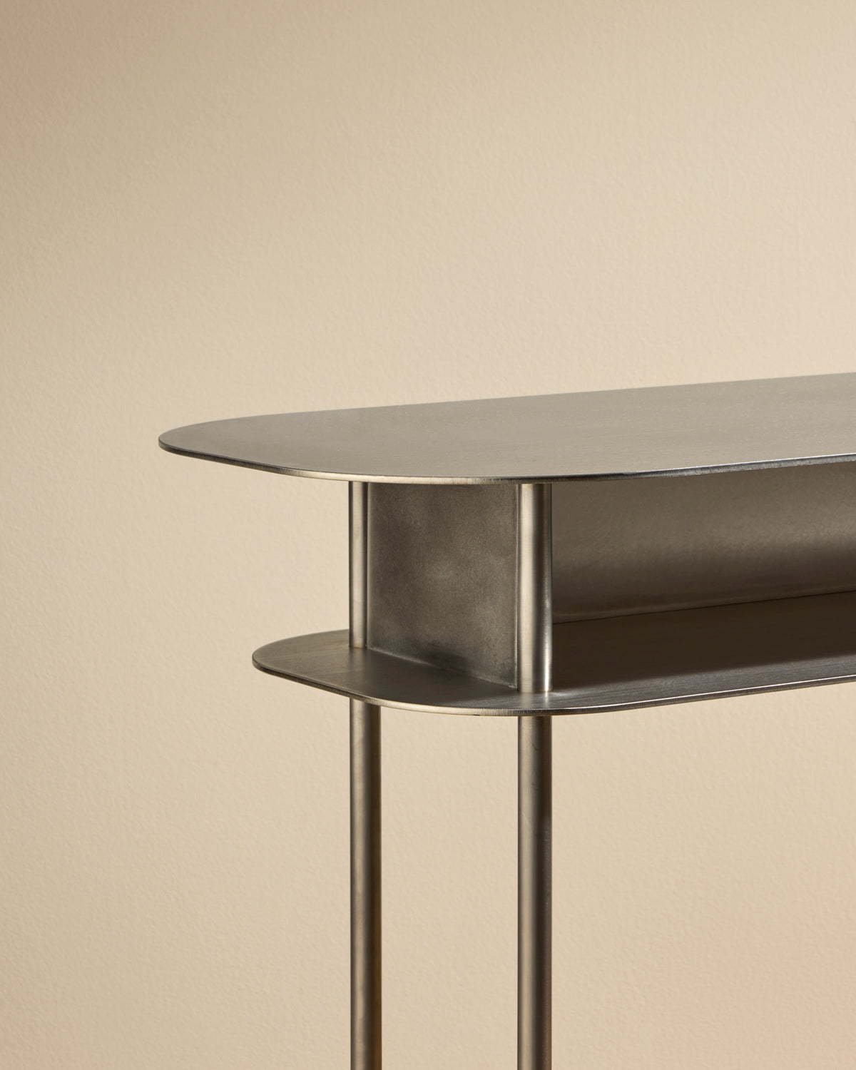 Console Inox Console Tokyo Inox Brossé Grand | Maison Sarah Lavoine