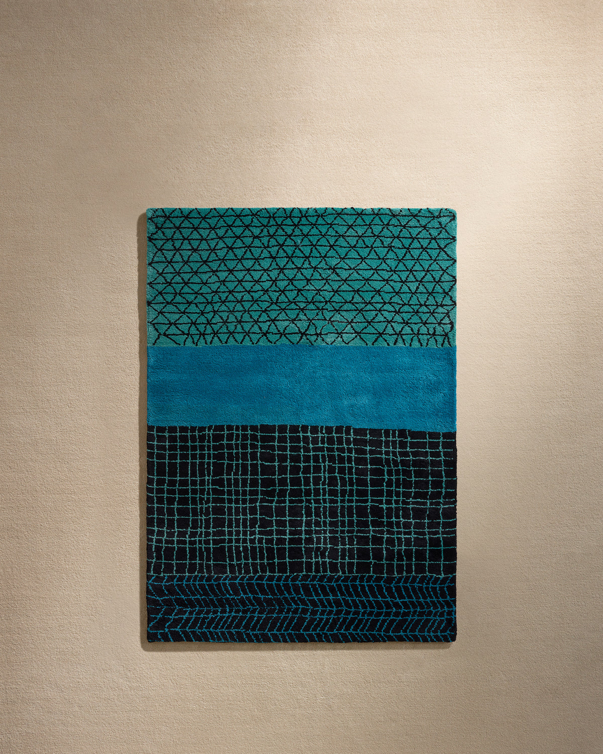 Tapis Mogador - Bleu Sarah