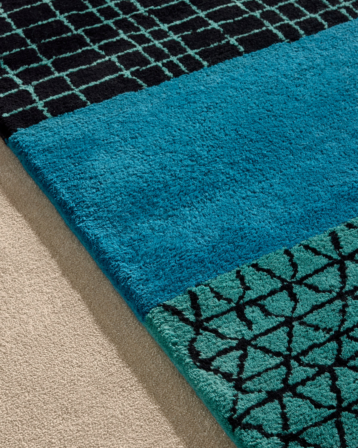 Tapis Mogador - Bleu Sarah