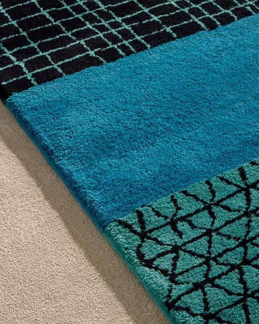 Tapis Mogador - Bleu Sarah