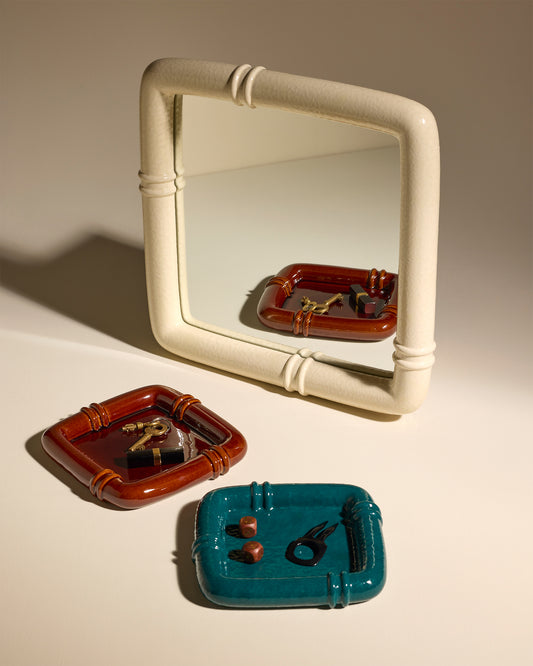 Miroir Coco - Ecru