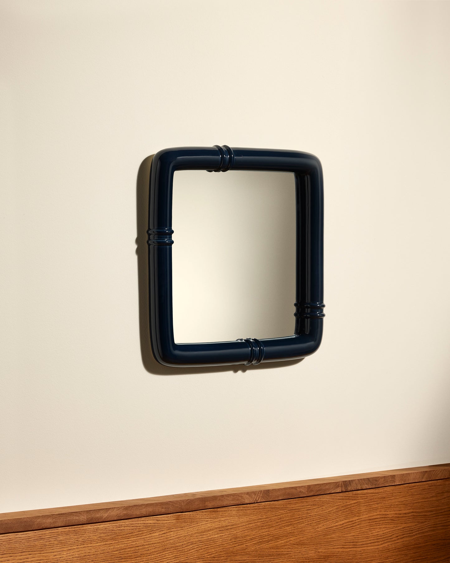 Miroir Coco - Bleu Noir