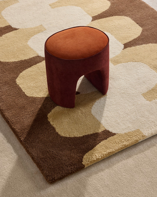 Tapis Cadence - Chocolat