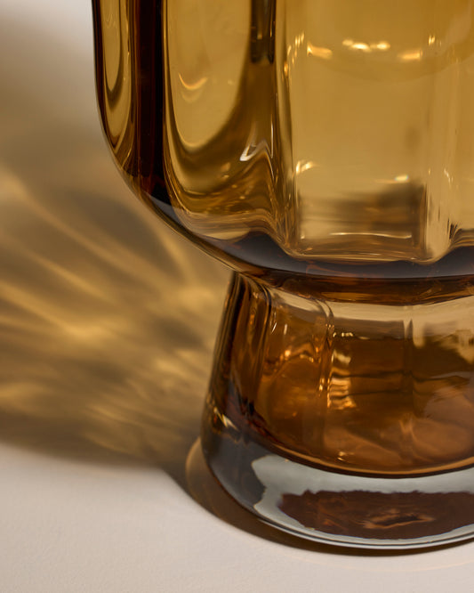 Vase / Photophore Orion - Fauve