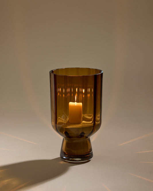 Vase / Photophore Orion - Fauve