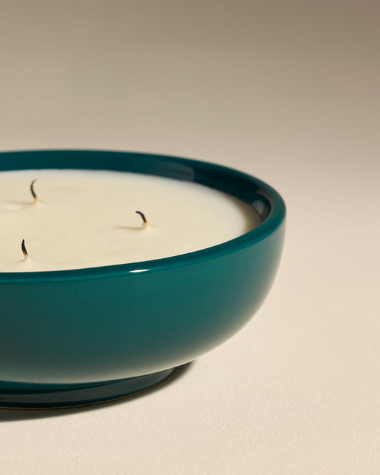 Bougie recharge TamTam Twist - Bleu Sarah