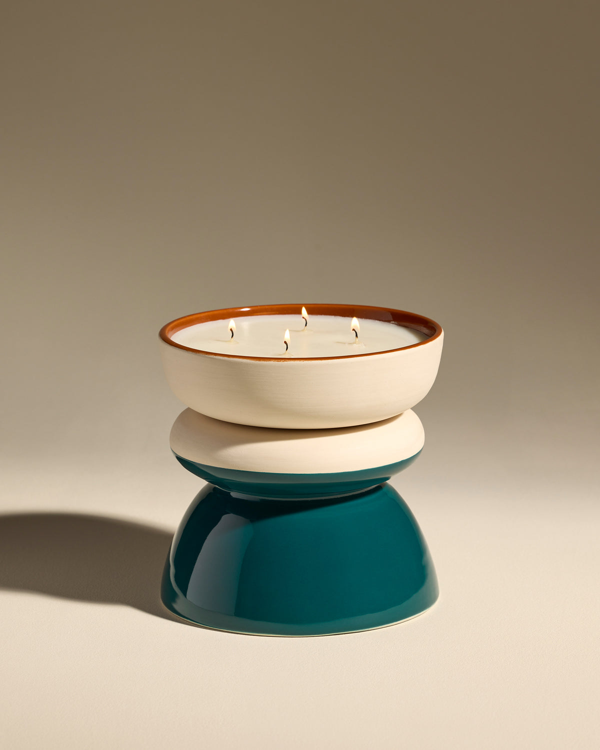 Bougie TamTam Twist - Bleu Sarah